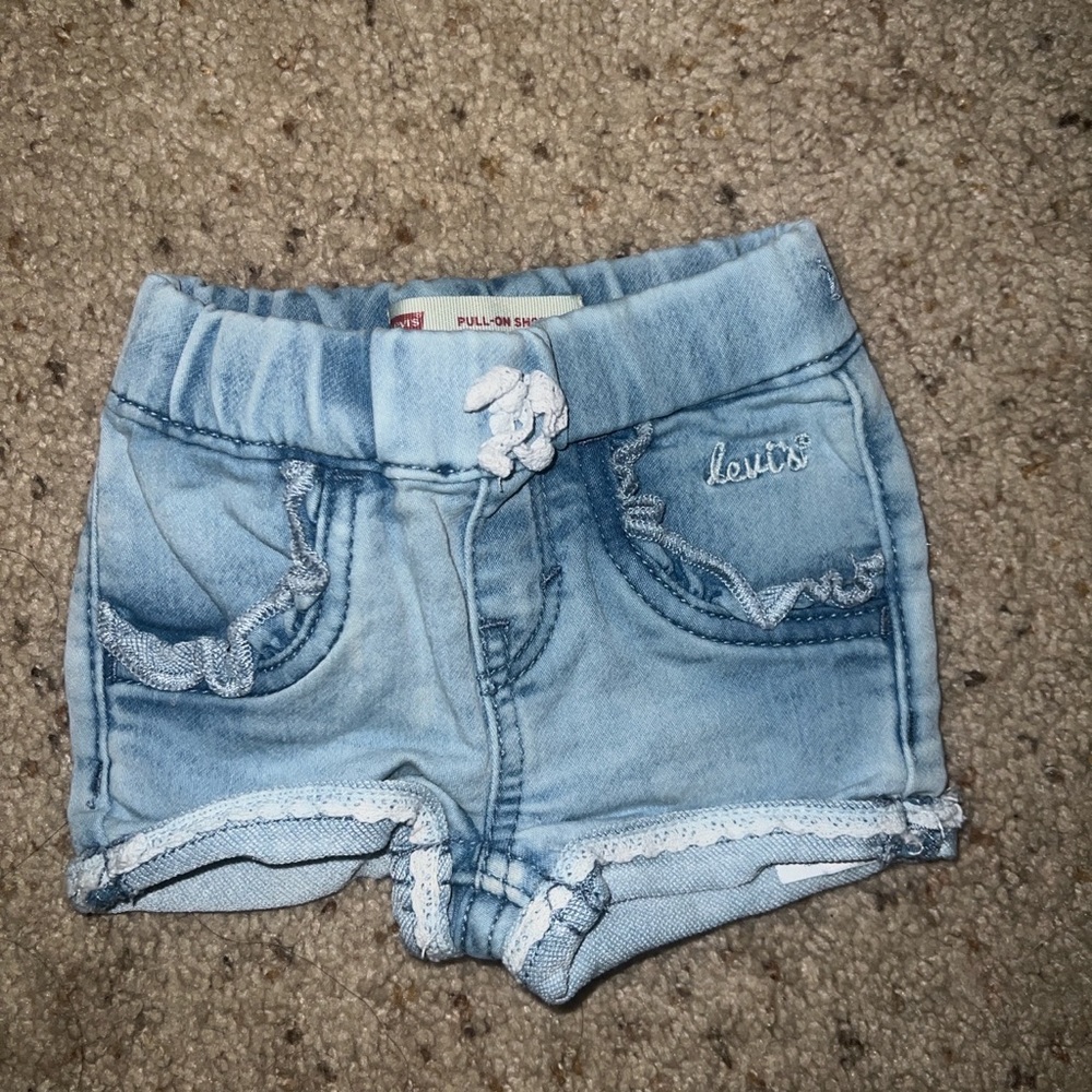 3M Baby Girl Levi Shorts